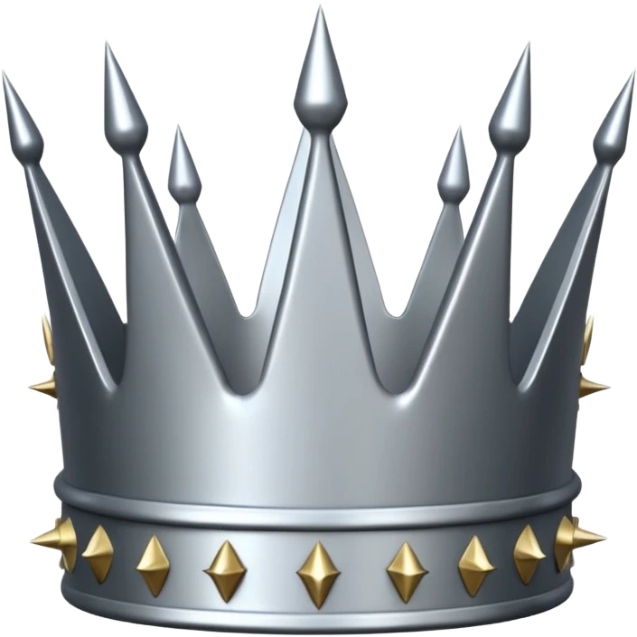 Spiked crown emoji