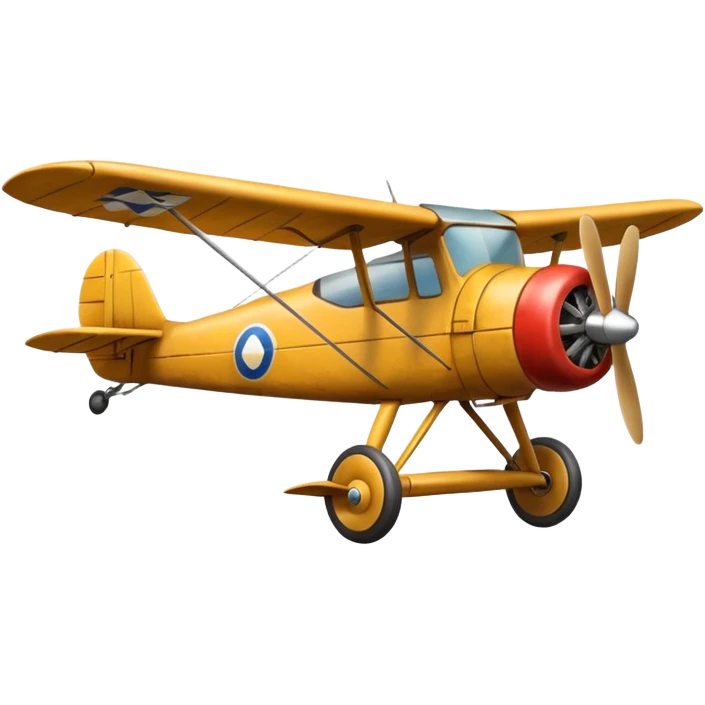 small size plane old town emoji