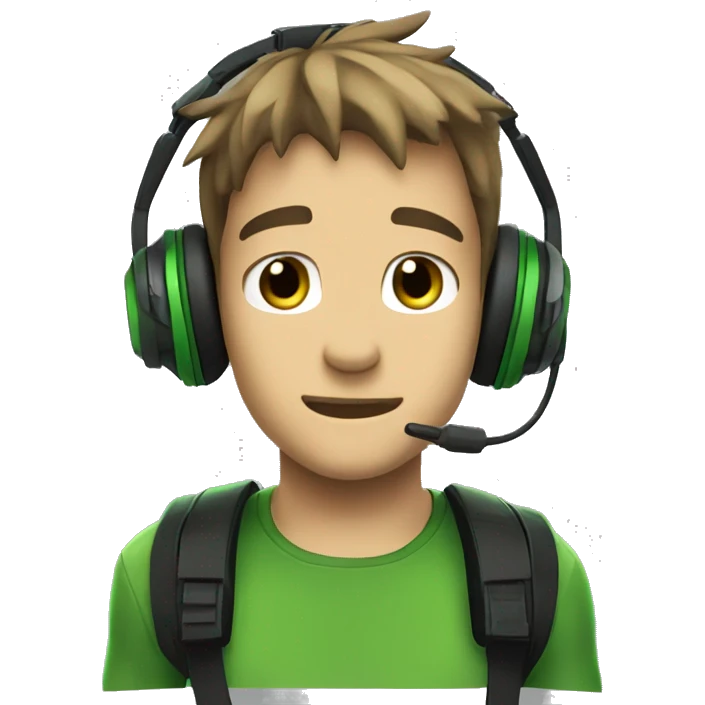 ben 10 in headset  emoji