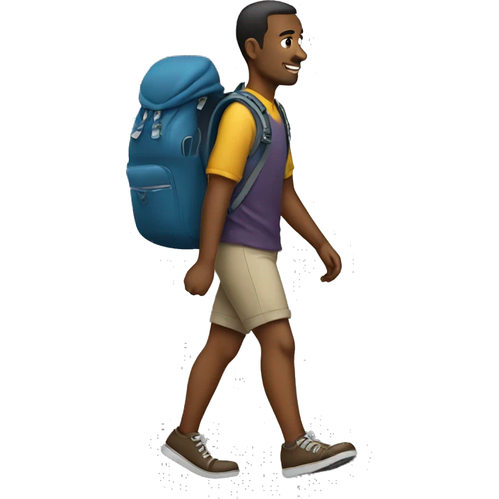 walking-with-backpack emoji
