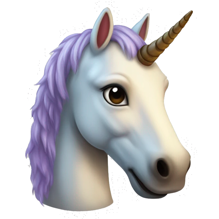 Einhorn Mittefinger emoji