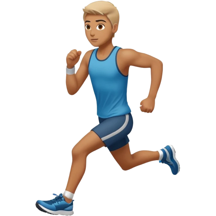 running emoji