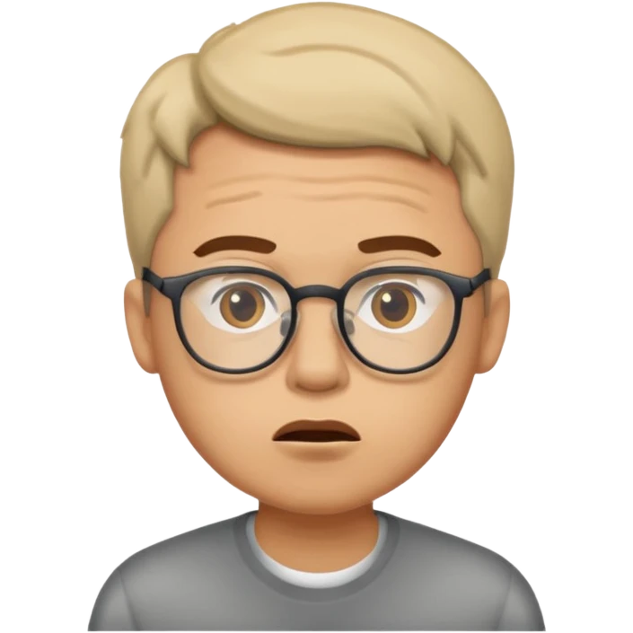 Stupid man emoji