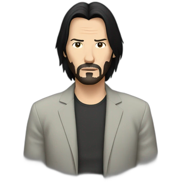 sick keanu emoji
