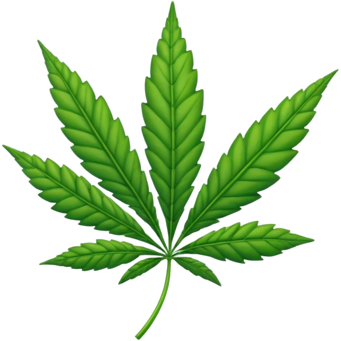 Weed leaf emoji