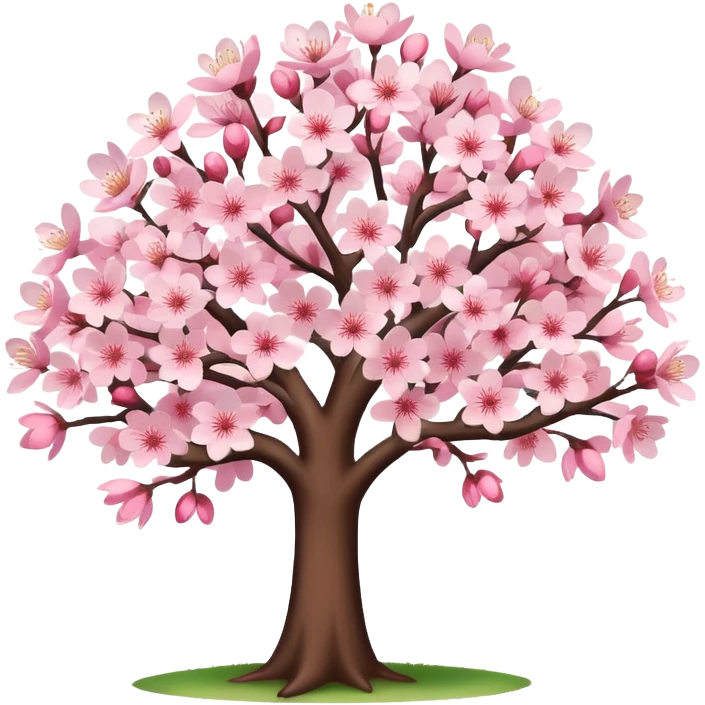 Cherry blossom tree emoji
