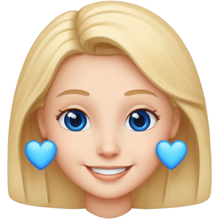 🥰 + 💙 emoji