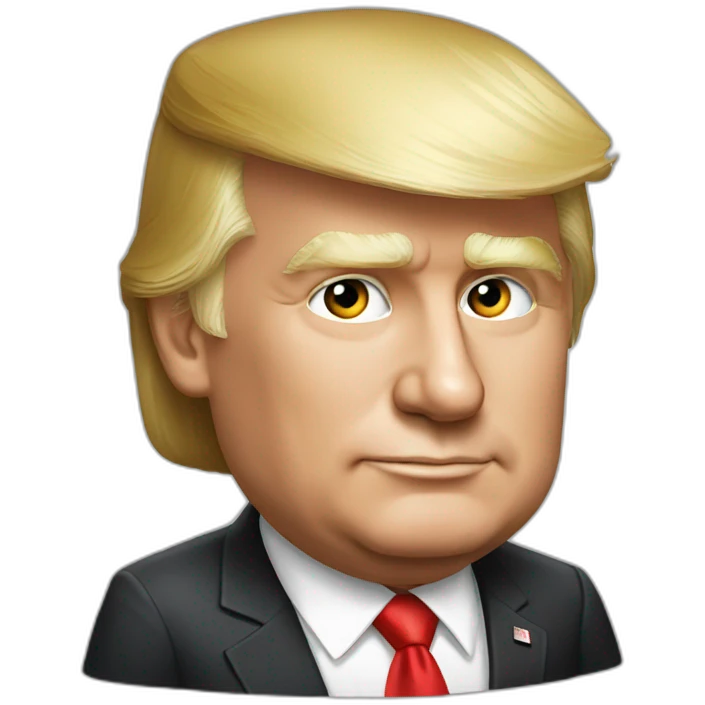 Vladimir Poutine avec trump emoji