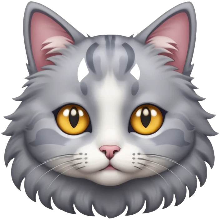 گربه ای با چشمان ستاره ای emoji