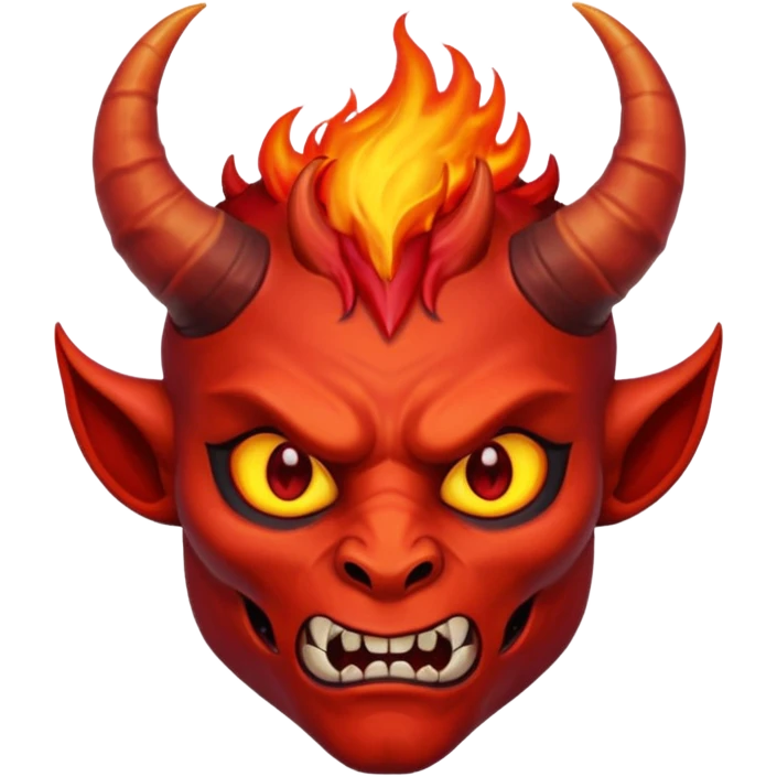 👺🔥 emoji