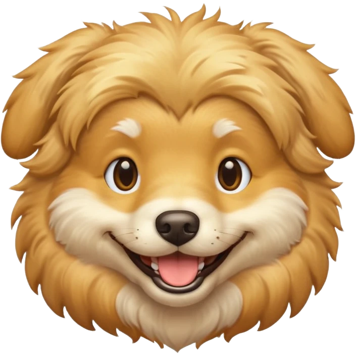 dog smiling emoji