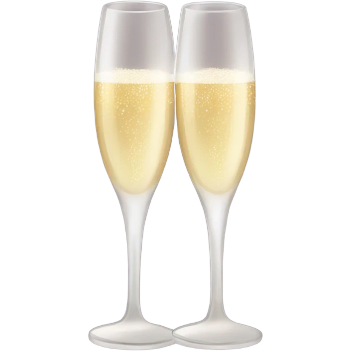 champagne flute with prosecco , make it girly emoji
