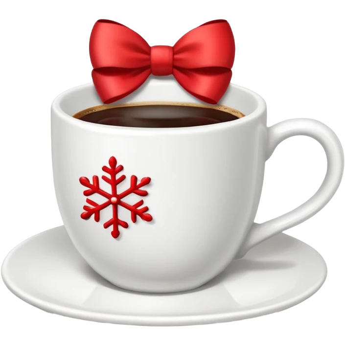 🎀☕❄️ emoji