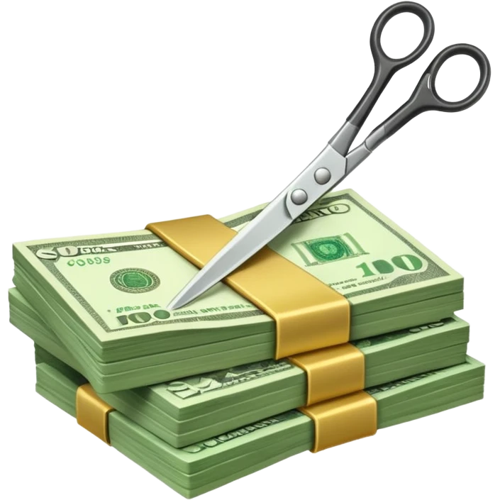 cutbacks icon emoji