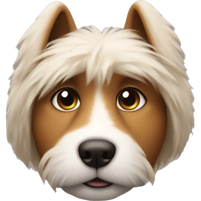 furry dog face emoji