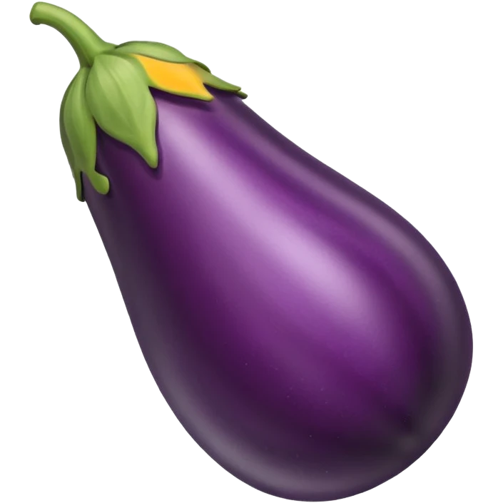 Soft eggplant  emoji