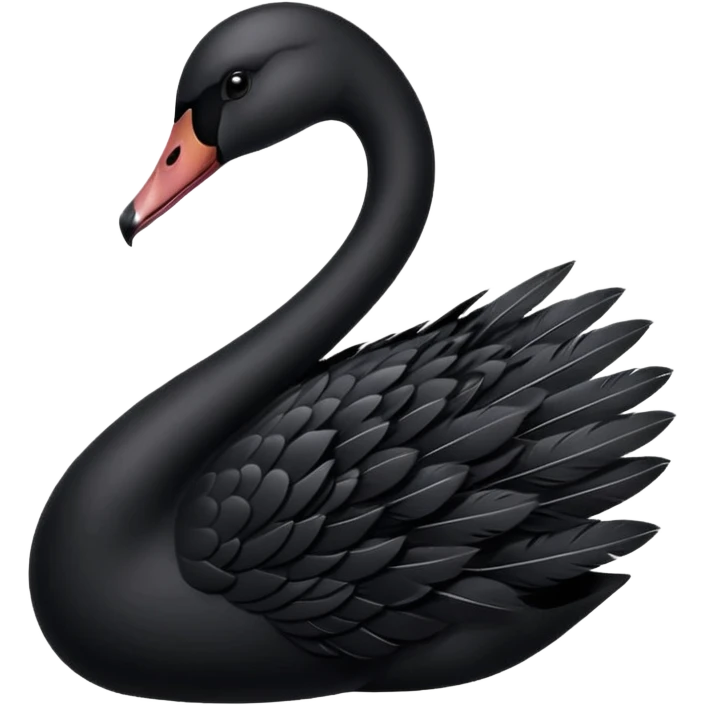 Black swan emoji