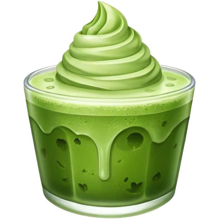matcha ice emoji