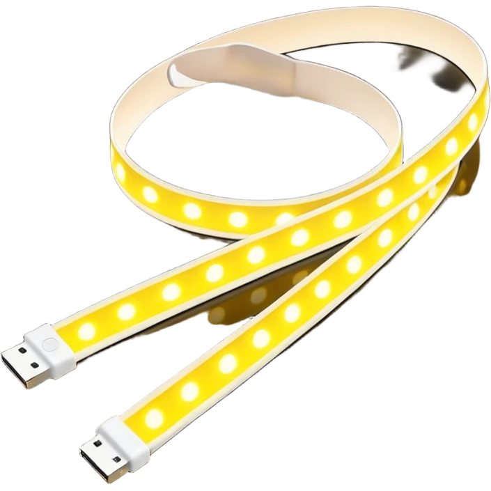 led strips yellow emoji