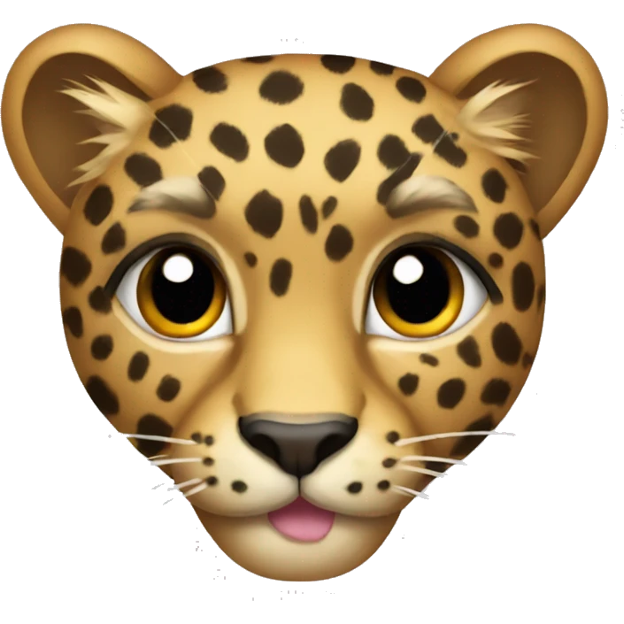 leopard bow emoji