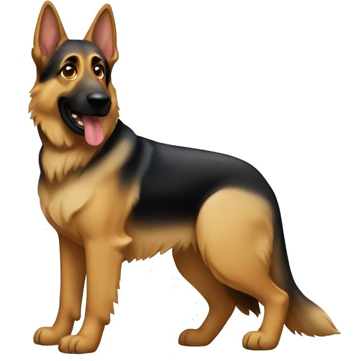 German shepherd dog  emoji