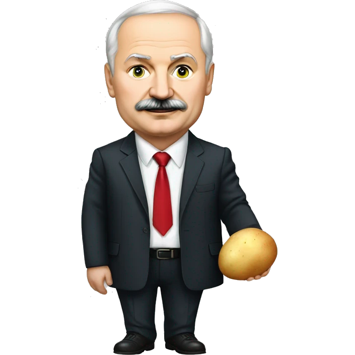 lukashenko with potato emoji