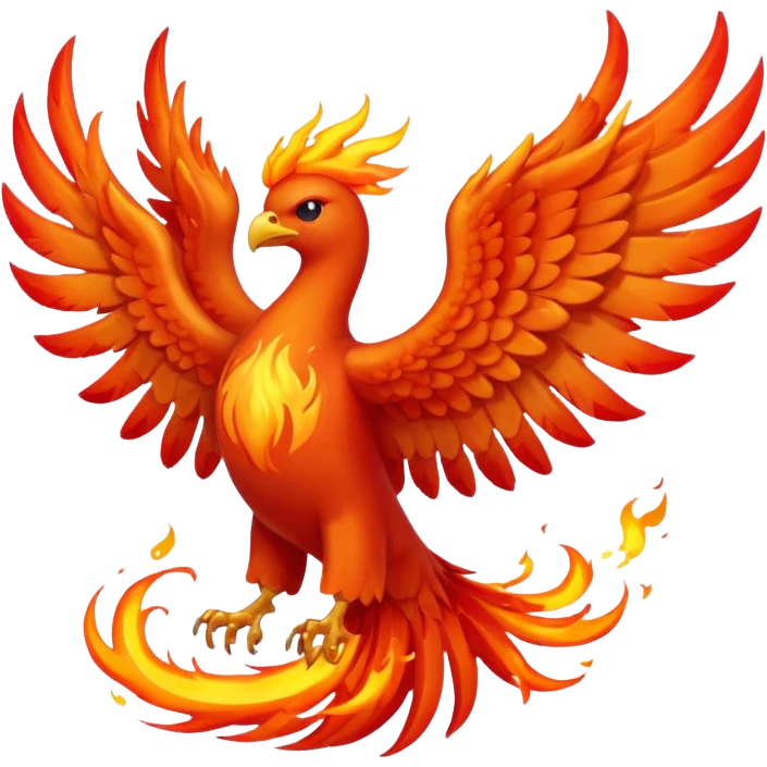 fire phoenix emoji