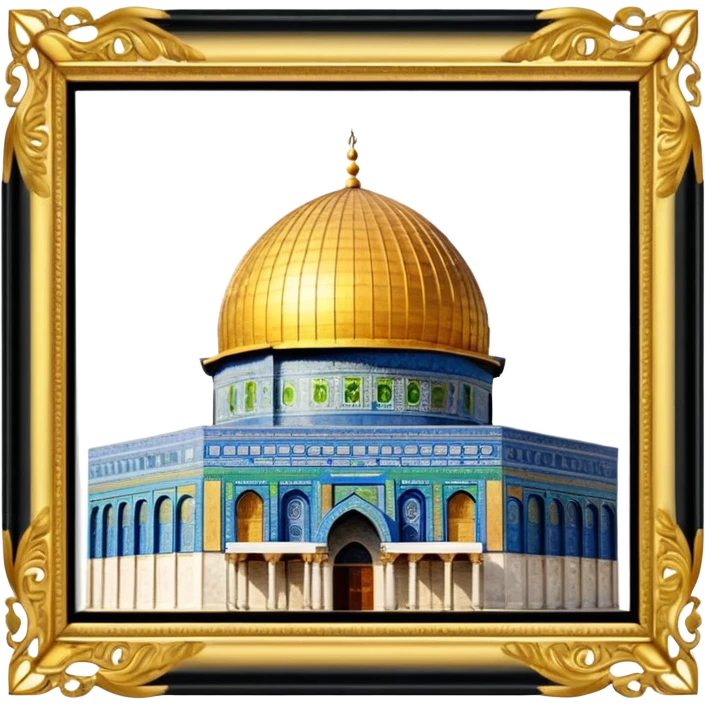 Dome of the rock, Palestine emoji