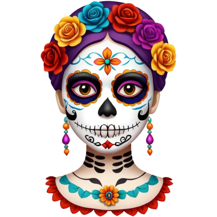 Day of the dead emoji