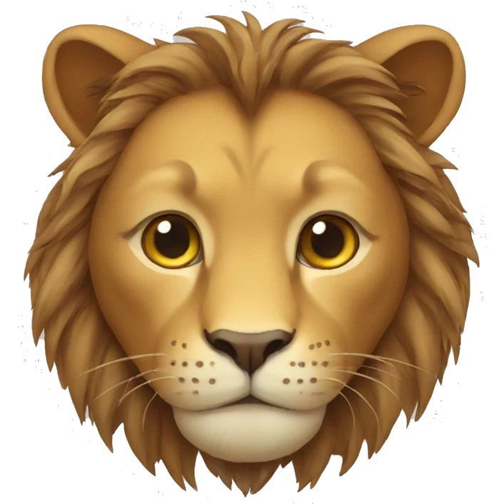 Cat lion  emoji