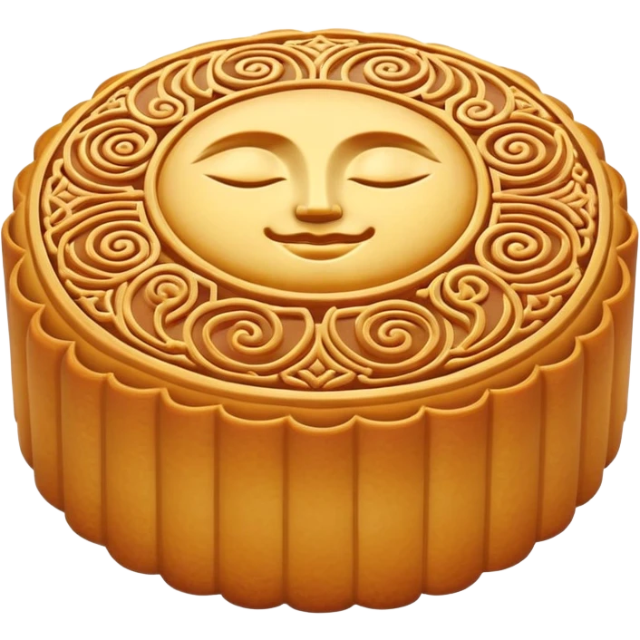 Moon cake  emoji