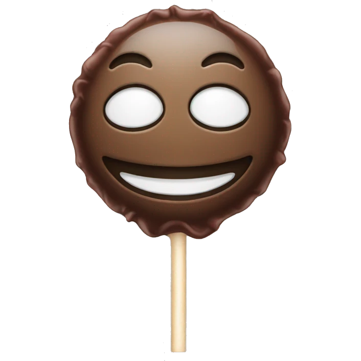 Smirk lollipop emoji