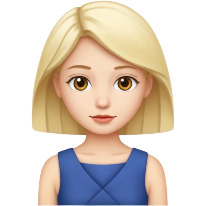 Modern dress emoji