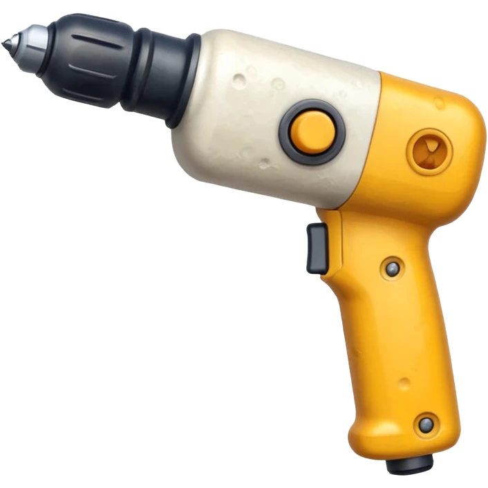 furadeira em um osso emoji