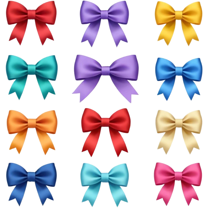 Bows emoji