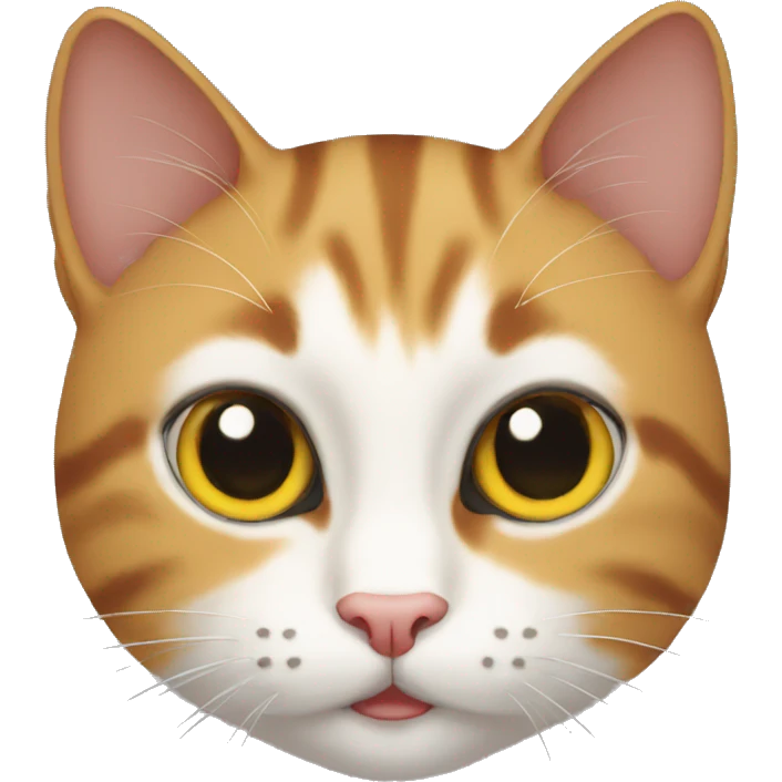 The cat thinks emoji