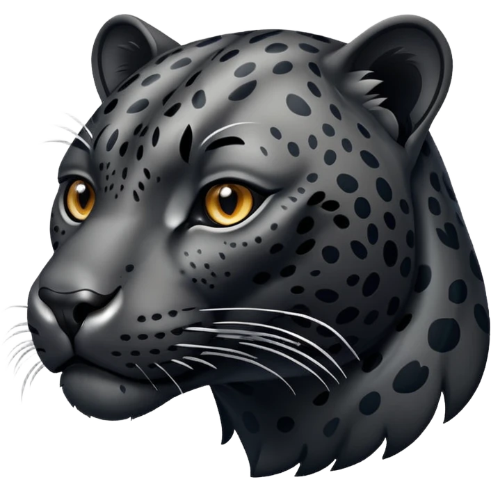Onça  negra  emoji