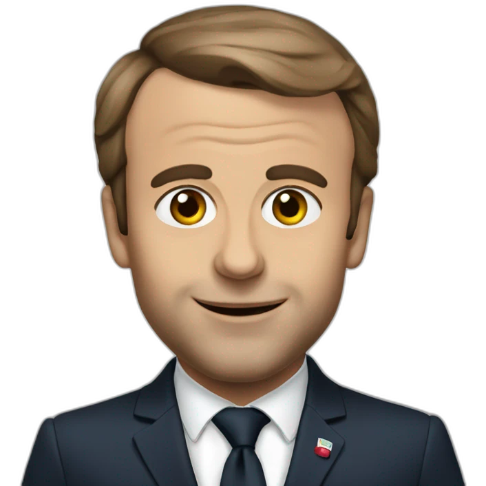 Emanuel Macron emoji