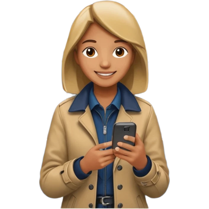 Rider with phone,Metro Riders, inside metro train, no transparent, with background,full image , negative transparent, positive background. emoji