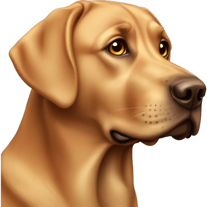 Brown Labrador  emoji