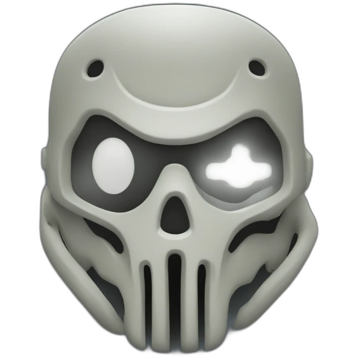 Call of duty Ghost face emoji