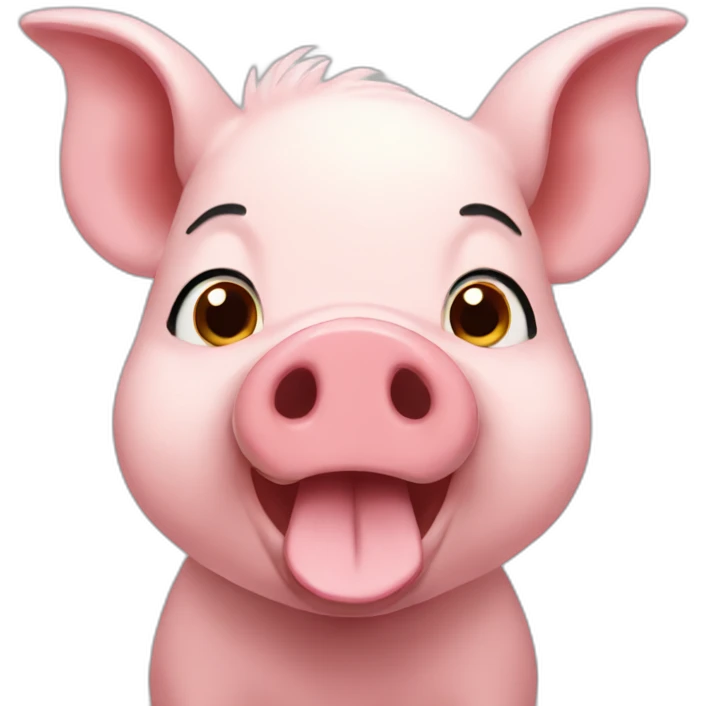 Bah pig emoji