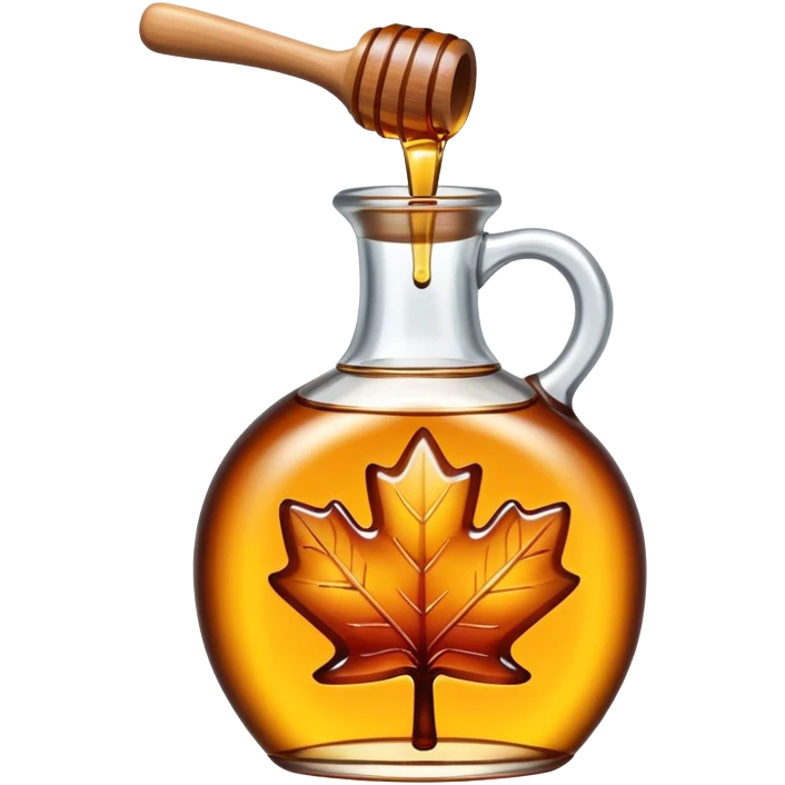 Maple syrup emoji