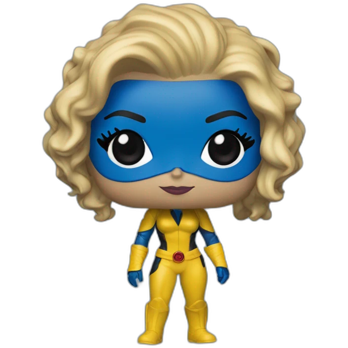 Funko pop Mystique from x-men emoji