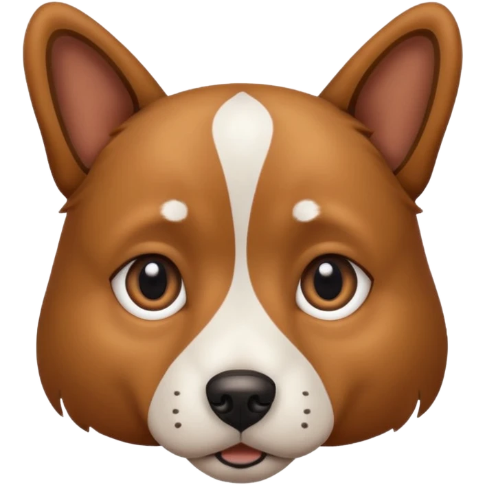 dog with narrow eyes emoji
