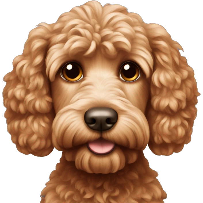 Red Cockapoo  emoji