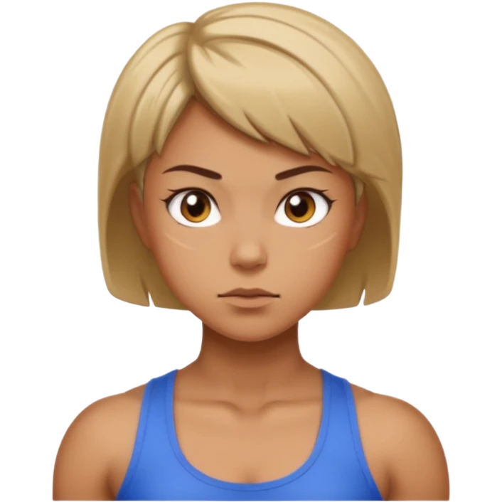 macho girl emoji