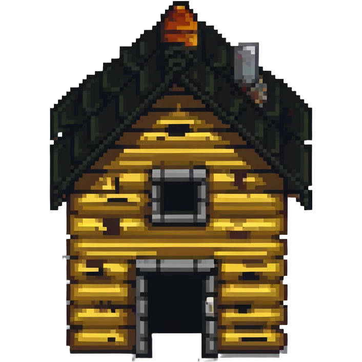 small log house emoji