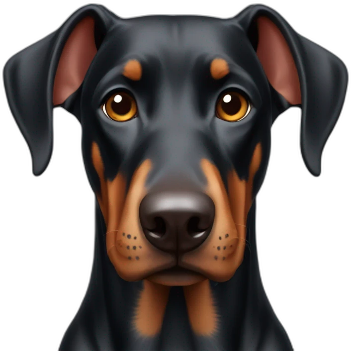 Doberman emoji