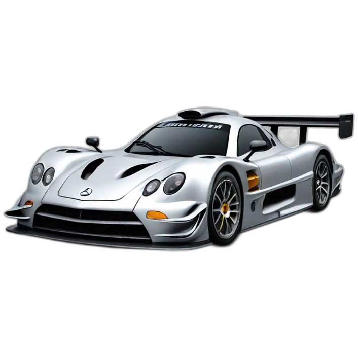 “flying” mercedes CLK GTR !!!! incident from nurburgring emoji | AI ...